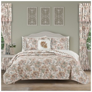 Royal Court Janessa 3 Piece King Quilt Set, Spice