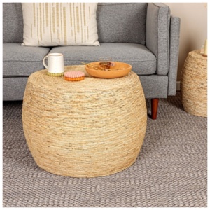 Storied Home 27" Coffee Table, Natural