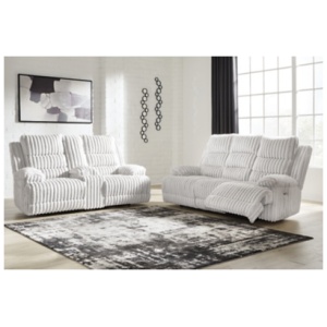 Technique Sofa and Loveseat, Alloy