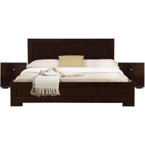 Trent Platform Bed with 2 Nightstands
