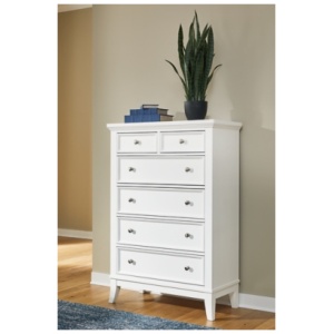 Trulani 6 Drawer Chest of Drawers, White