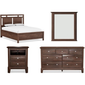 Urbane 4-pc. High-Profile Bedroom Set