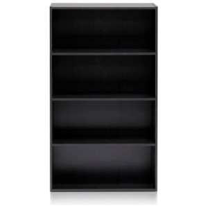 4-Tier Open Shelf Bookcase, Brown