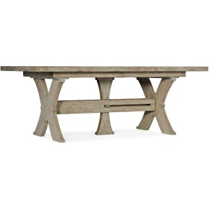 Alfresco Vittorio Rectangular Dining Table with Two Leaves