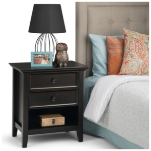 Amherst Nightstand, Brown/Beige