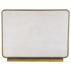 Bayberry Lane 38" x 29" Fireplace Screen, Gold