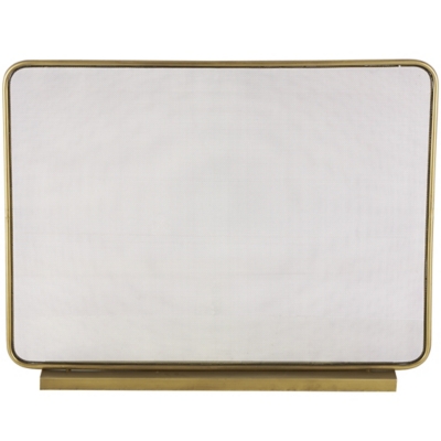 Bayberry Lane 38" x 29" Fireplace Screen, Gold