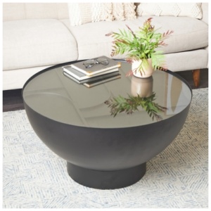 Bayberry Lane Modern Coffee Table, Black