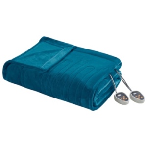 Beautyrest® Plush Heated Full Blanket, Teal