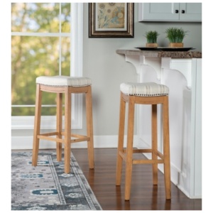 Claridge Bar Stool , Rustic Brown