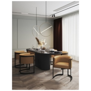 Corso Dining Chair, Tan