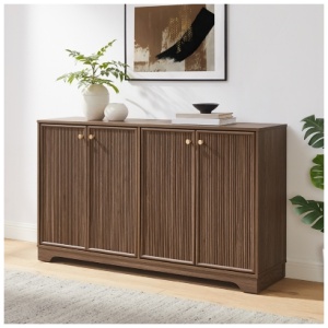 Crosley Furniture Naomi Sideboard, Walnut