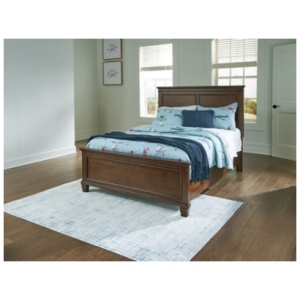 Danabrin Full Panel Bed, Brown