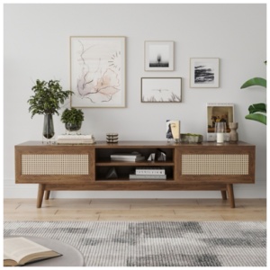 Dovelina Livoura 65" TV Stand, Walnut