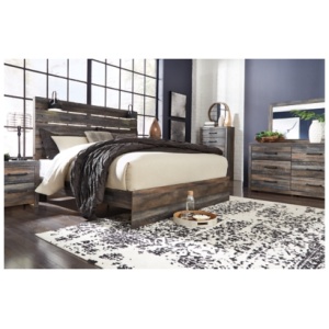 Drystan King Panel Bed, Multi