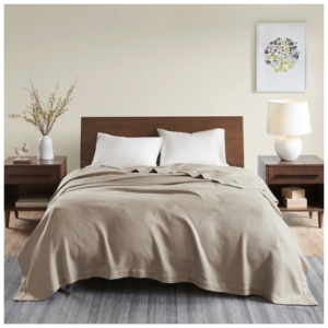 Egyptian Cotton Blanket, Khaki