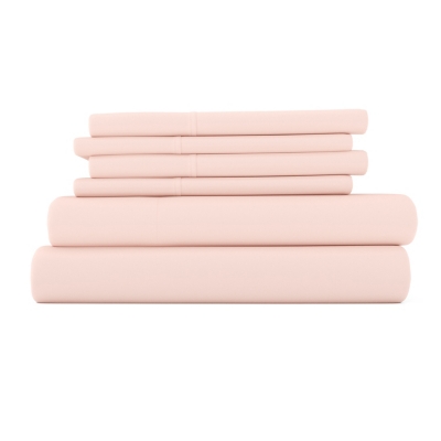 Home Collection Luxury Ultra Soft Twin XL Bed Sheet Set, Blush