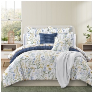 J. Queen Bold Tallulah Twin/Twin XL 2 Piece Comforter Set, Blue