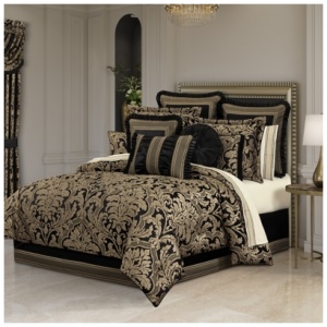 J. Queen New York Brunello Queen 2 Piece Comforter Set, Black