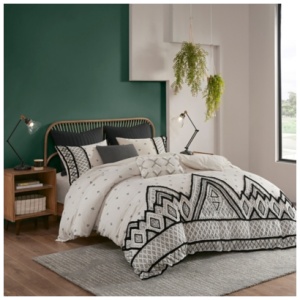 James 3 Piece King/California King Comforter Set, Natural