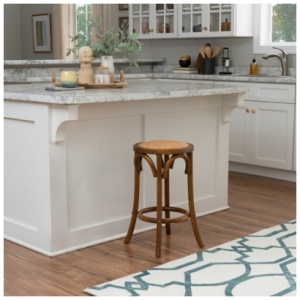 Lara Counter Height Bar Stool , Walnut