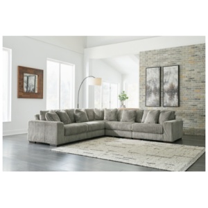Lindyn 5-Piece Modular Sectional, Fog