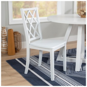 Linon Kolt Dining Chair, White