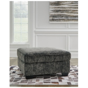 Lonoke Accent Ottoman, Gunmetal