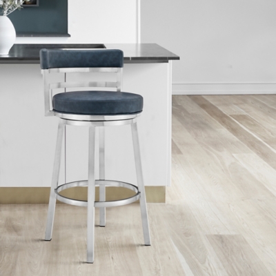 Madrid Bar Stool, Blue