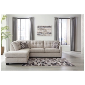 Mahoney 2-Piece Sectional with Chaise, Pebble