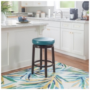 Maya Counter Height Bar Stool, Blue