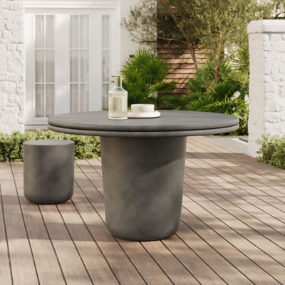 Modway Brion Outdoor Dining Table, Gray
