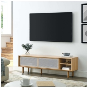 Modway Kurtis 59" TV Stand, Oak