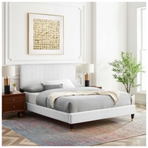 Modway Peyton Full Platform Bed, White