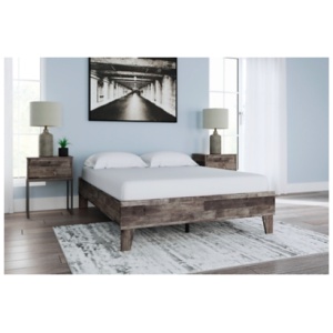 Neilsville Full Platform Bed, Multi Gray