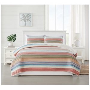 Oceanfront Resort Palm Beach 3-Piece King Quilt Set, Multi