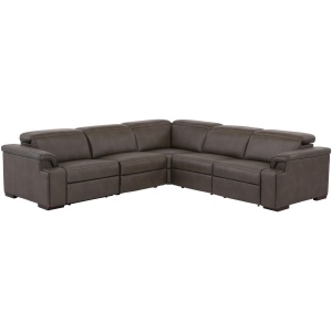 Orion 5-pc. Dual Power Media Sectional