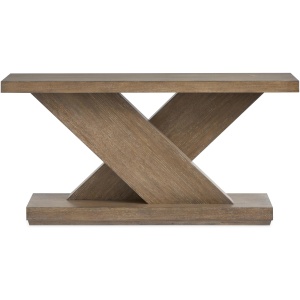 Oxer Rectangular Coffee Table w/ Casters