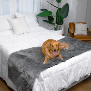 PupProtector Waterproof Bed Runner - Charcoal Grey