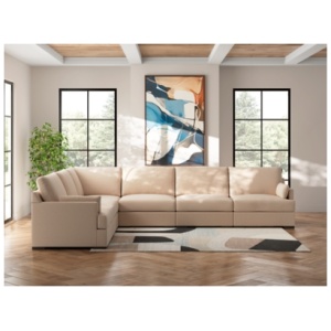 Regality 6-Piece Next-Gen Nuvella™ Performance Fabric Modular Sectional, Twill