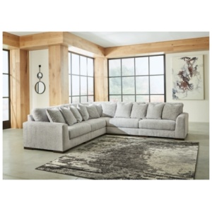 Regent Park 5-Piece Modular Sectional, Pewter
