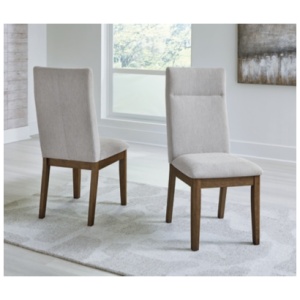 Roanhowe Next-Gen Nuvella™ Performance Fabric Dining Chair, Brown