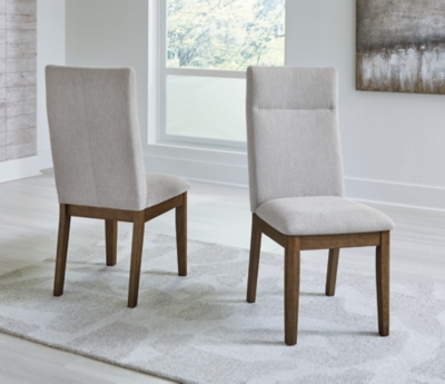 Roanhowe Next-Gen Nuvella™ Performance Fabric Dining Chair, Brown