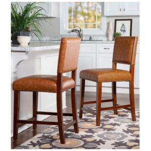 Robbin Brook Counter Height Bar Stool, Brown