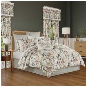 Royal Court Evergreen California King 4 Piece Comforter Set, Sage