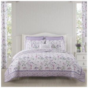Royal Court Nola 3 Piece King Quilt Set, Lilac
