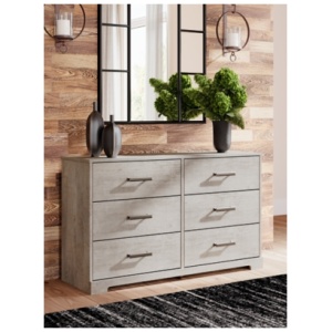Shawburn 6 Drawer Dresser, Gray
