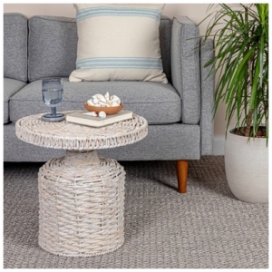 Storied Home 18" Coffee Table, White