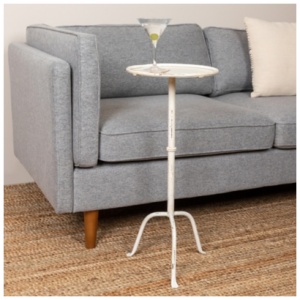 Storied Home Side Table, Antique White
