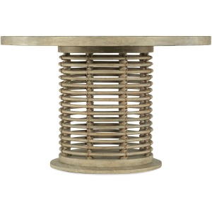Surfrider 48in Round Rattan Dining Table